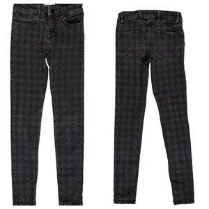 Sandro Houndstooth Skinny Jeans